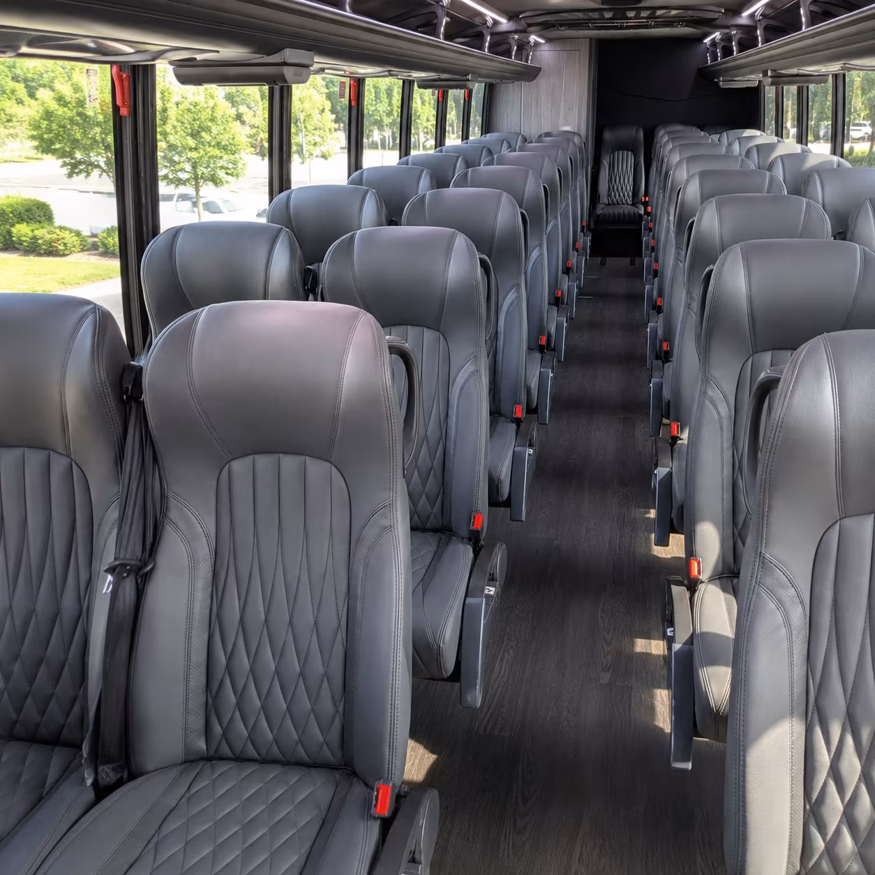 arlington 30 passenger minibus inside