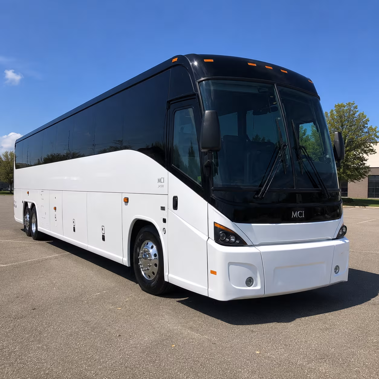 arlington 45 passenger charter bus