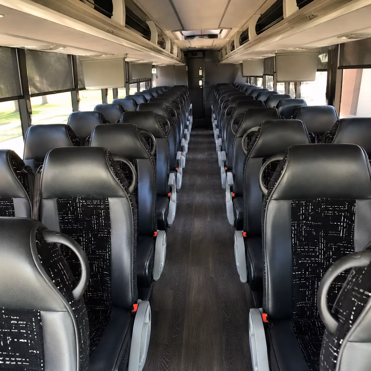 arlington airport transportation onboard seating