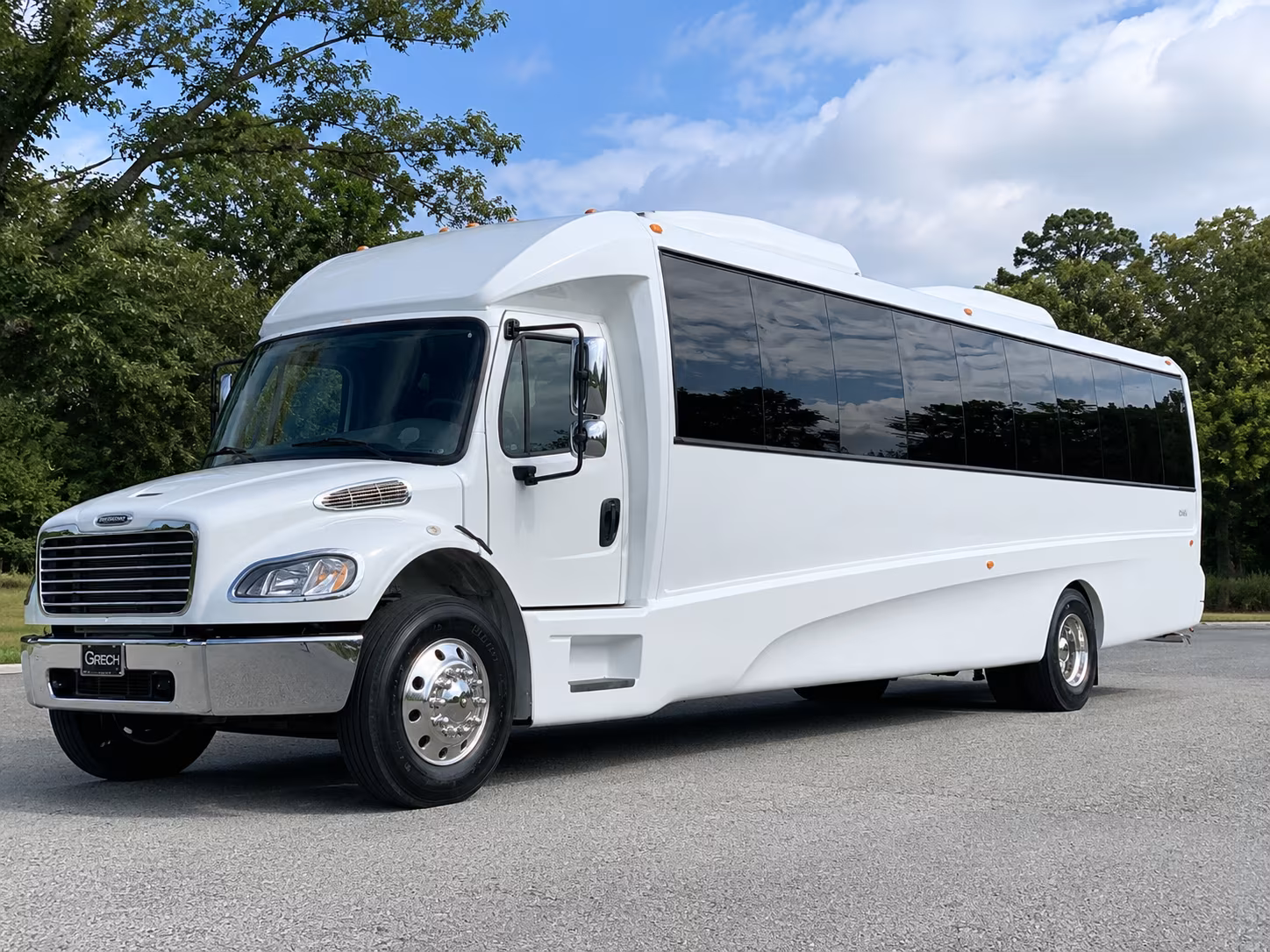 arlington anniversary party bus rental