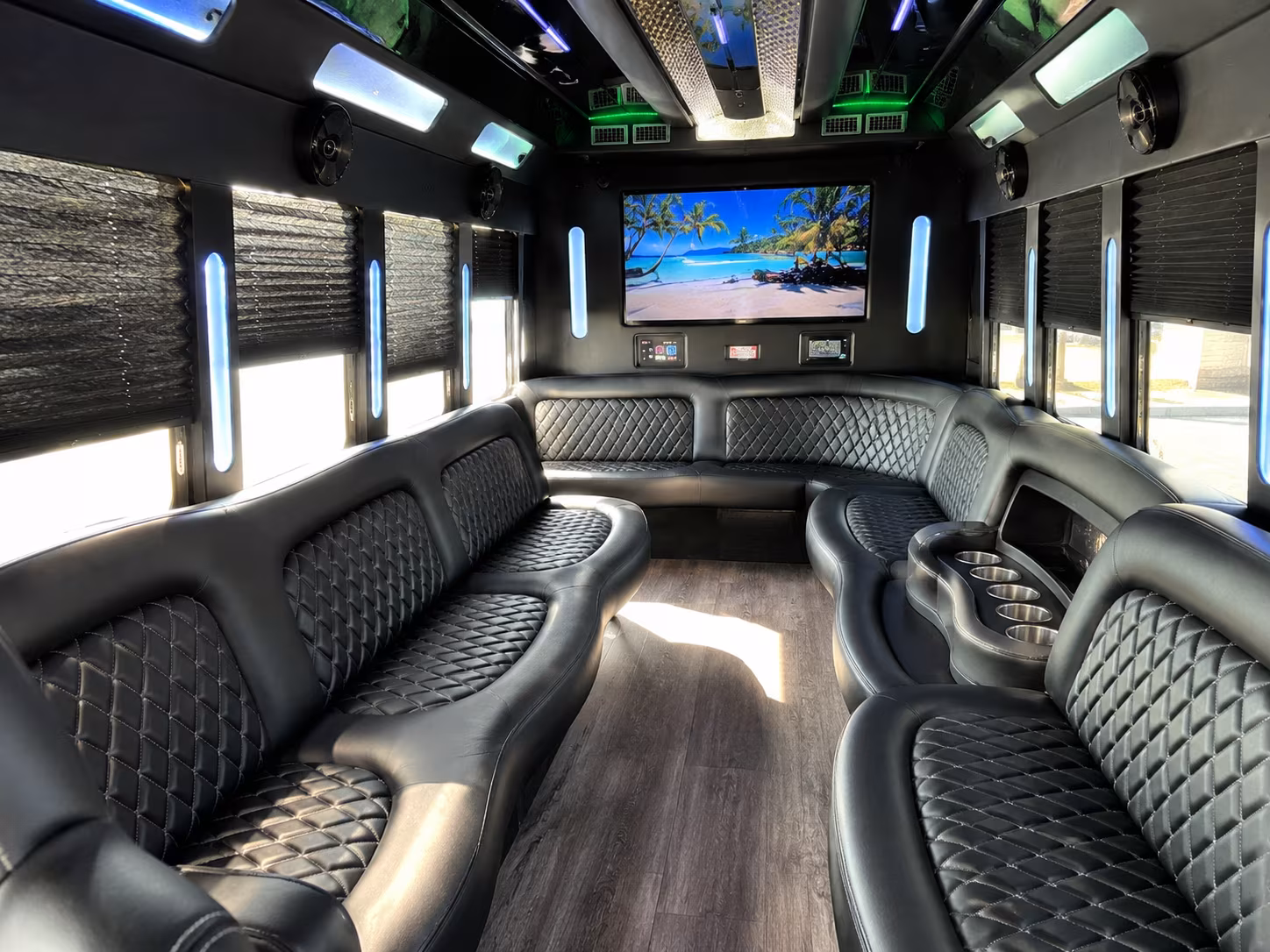 arlington concert party bus rental