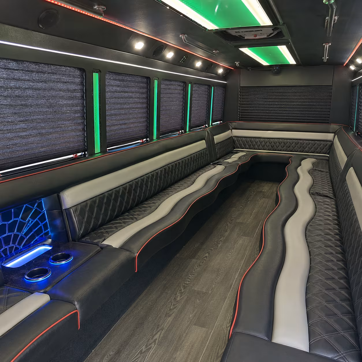 arlington corporate party bus rental