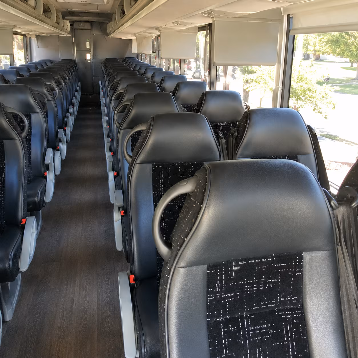 arlington event transportation onboard seating