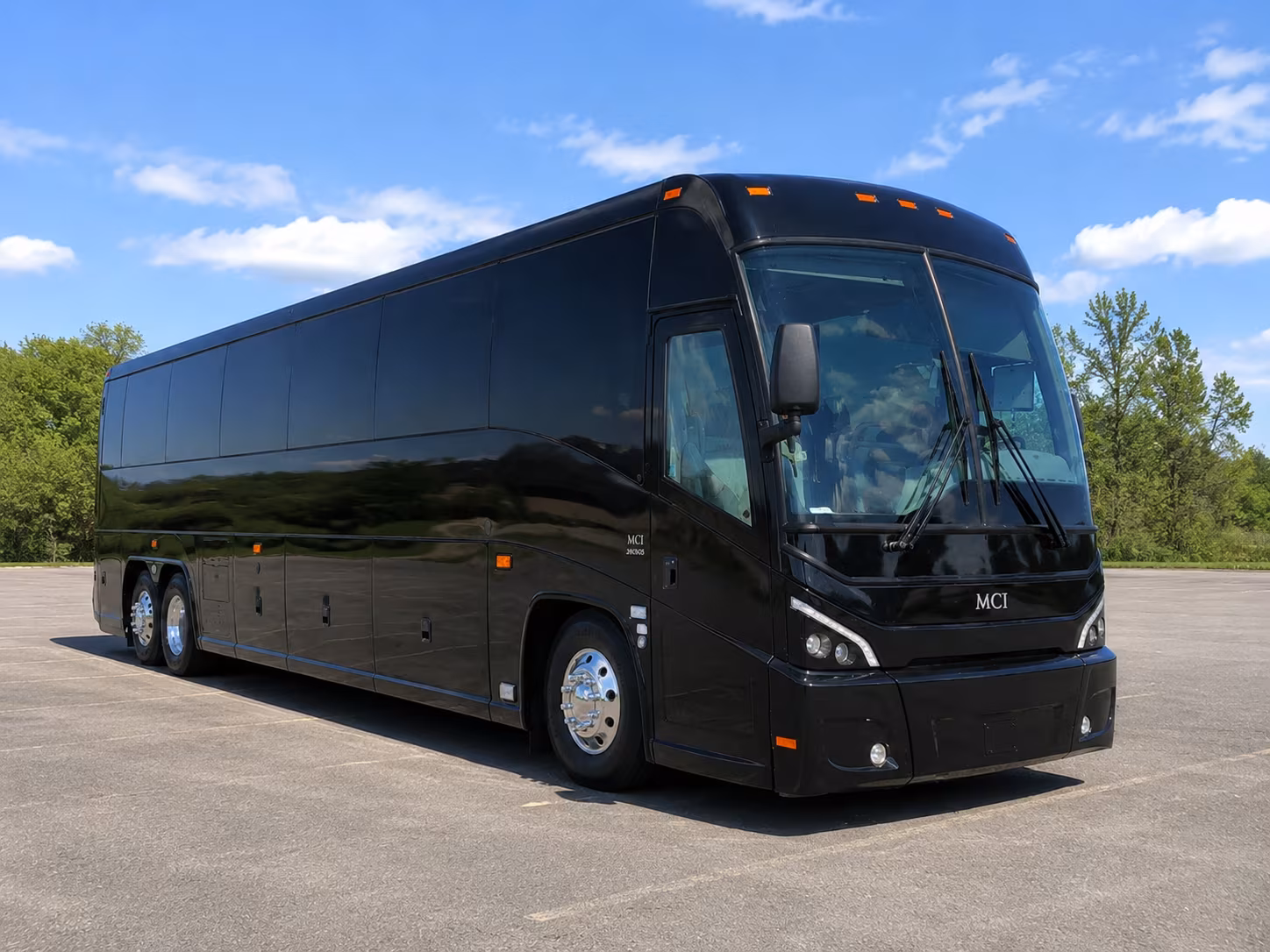 arlington government military charter bus rental