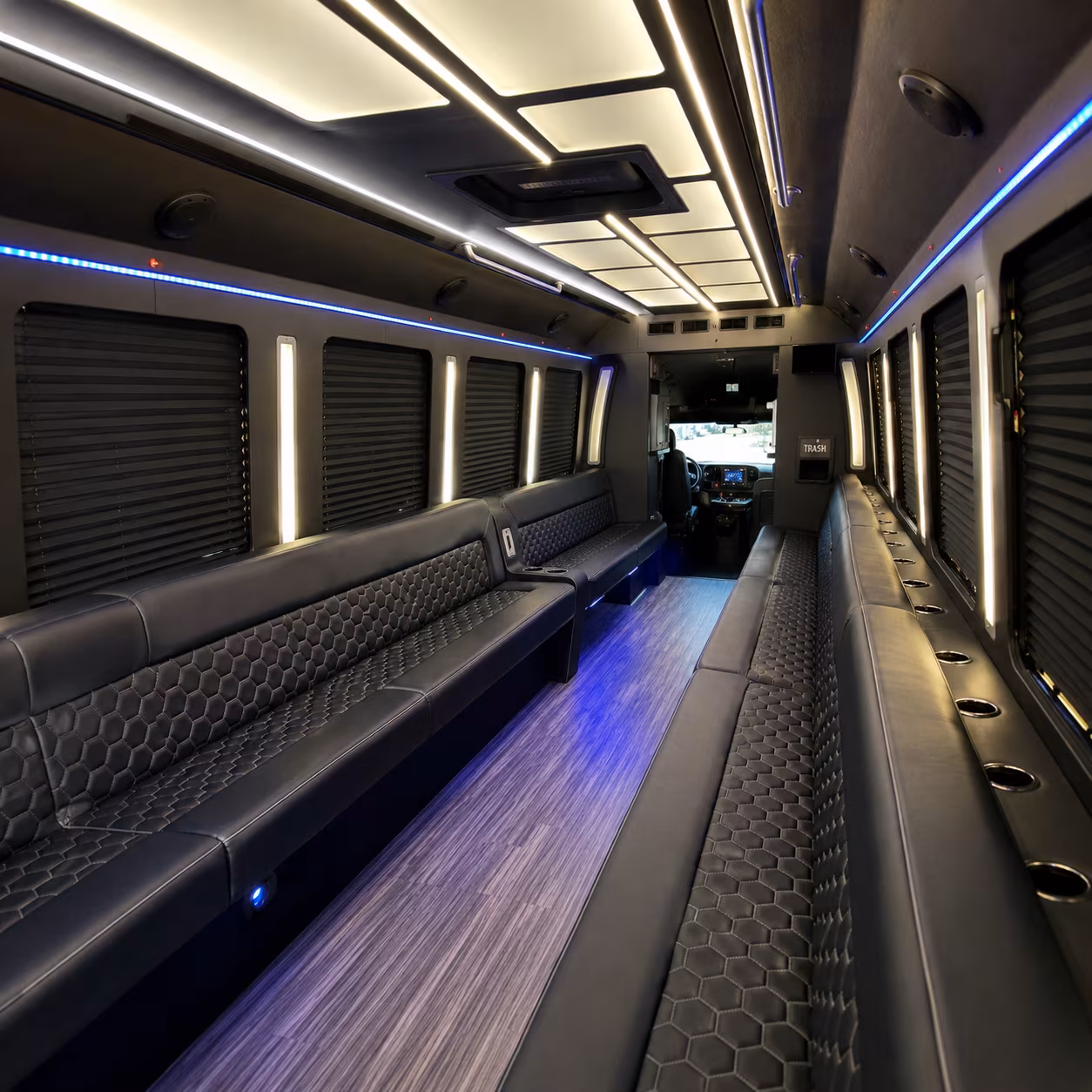 arlington holiday party bus rental