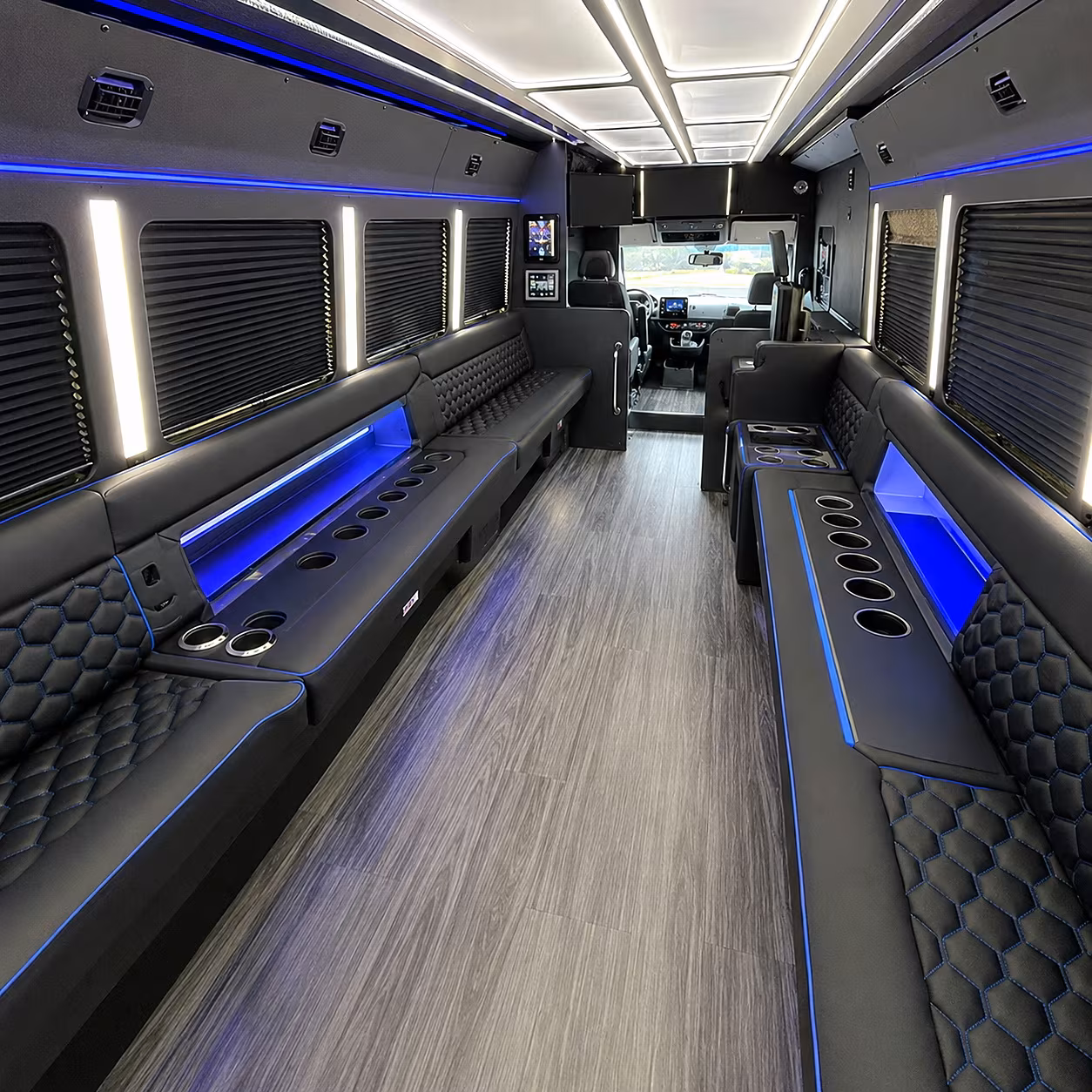 arlington party buses for bar crawls along division street and beyond