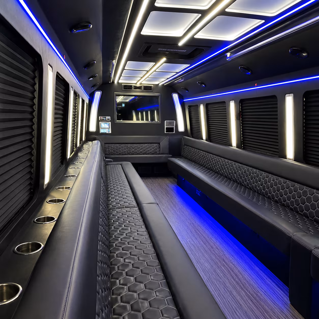 arlington prom party bus rental