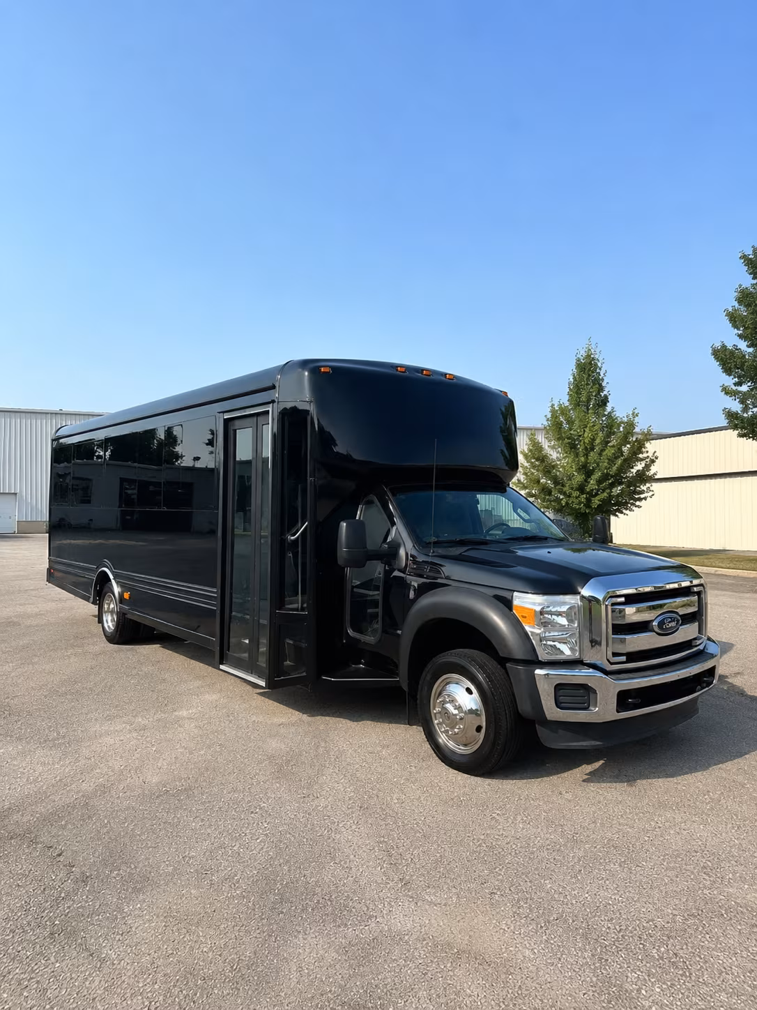 arlington wedding party bus rental